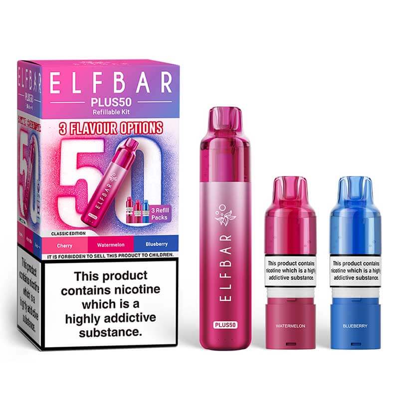 Elf Bar Plus50 Prefilled Pod Vape Kits