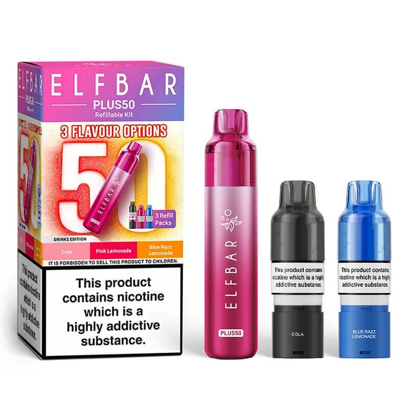 Elf Bar Plus50 Prefilled Pod Vape Kits