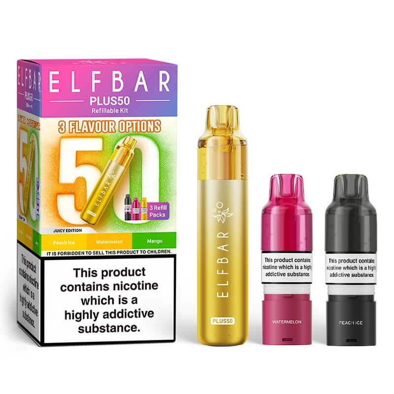 Elf Bar Plus50 Prefilled Pod Vape Kits