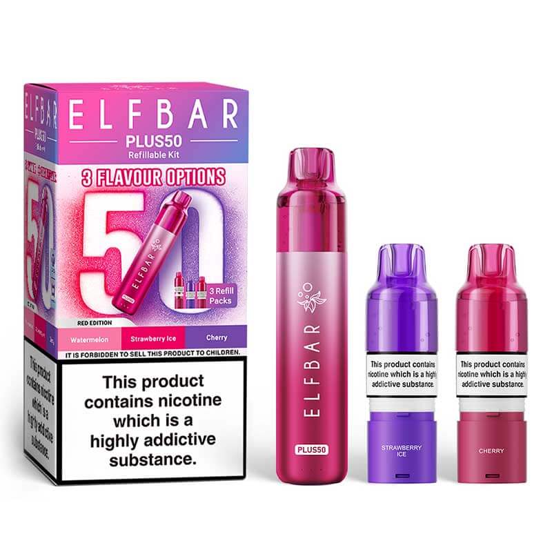 Elf Bar Plus50 Prefilled Pod Vape Kits