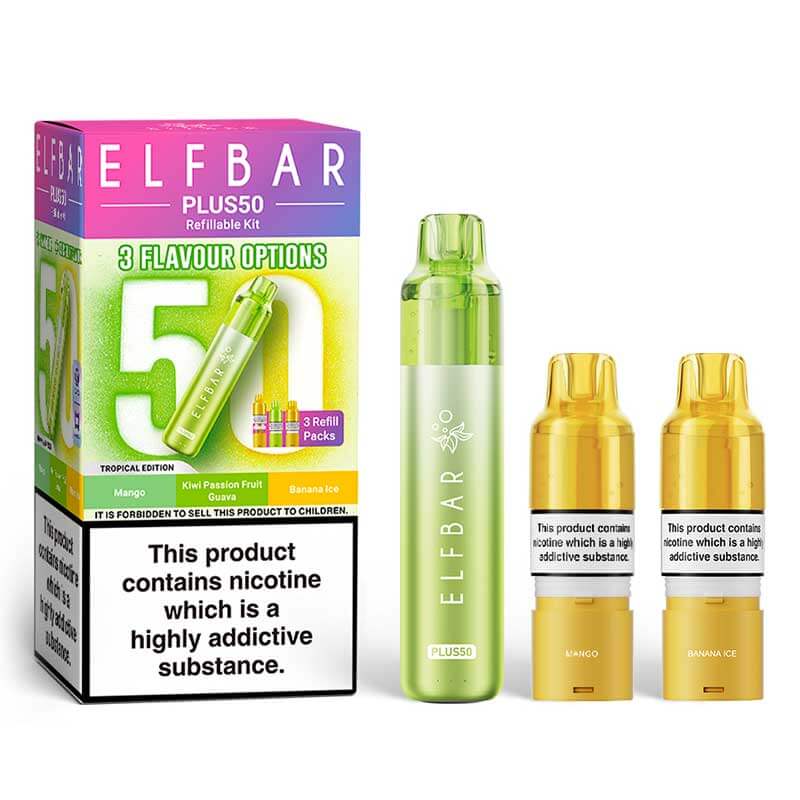 Elf Bar Plus50 Prefilled Pod Vape Kits