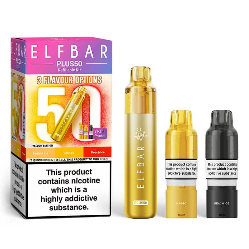 Elf Bar Plus50 Prefilled Pod Vape Kits