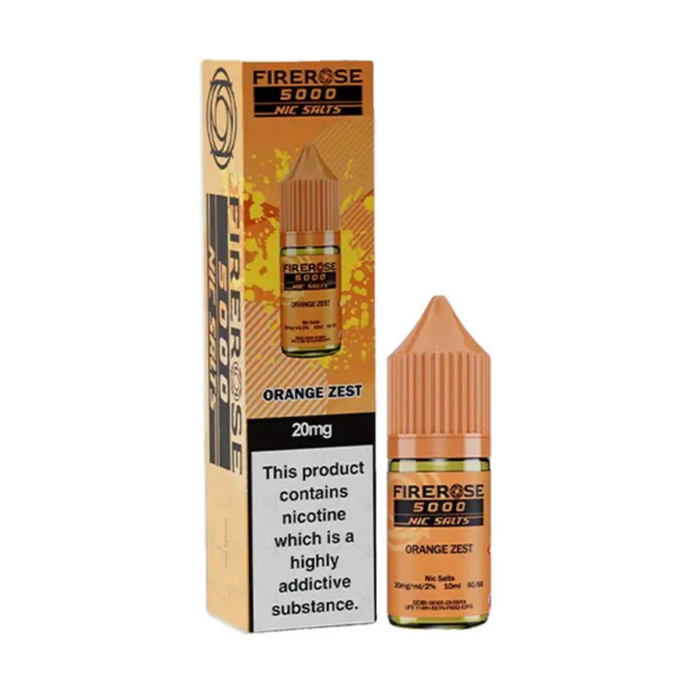 Firerose Nic Salt E-Liquid Orange Zest