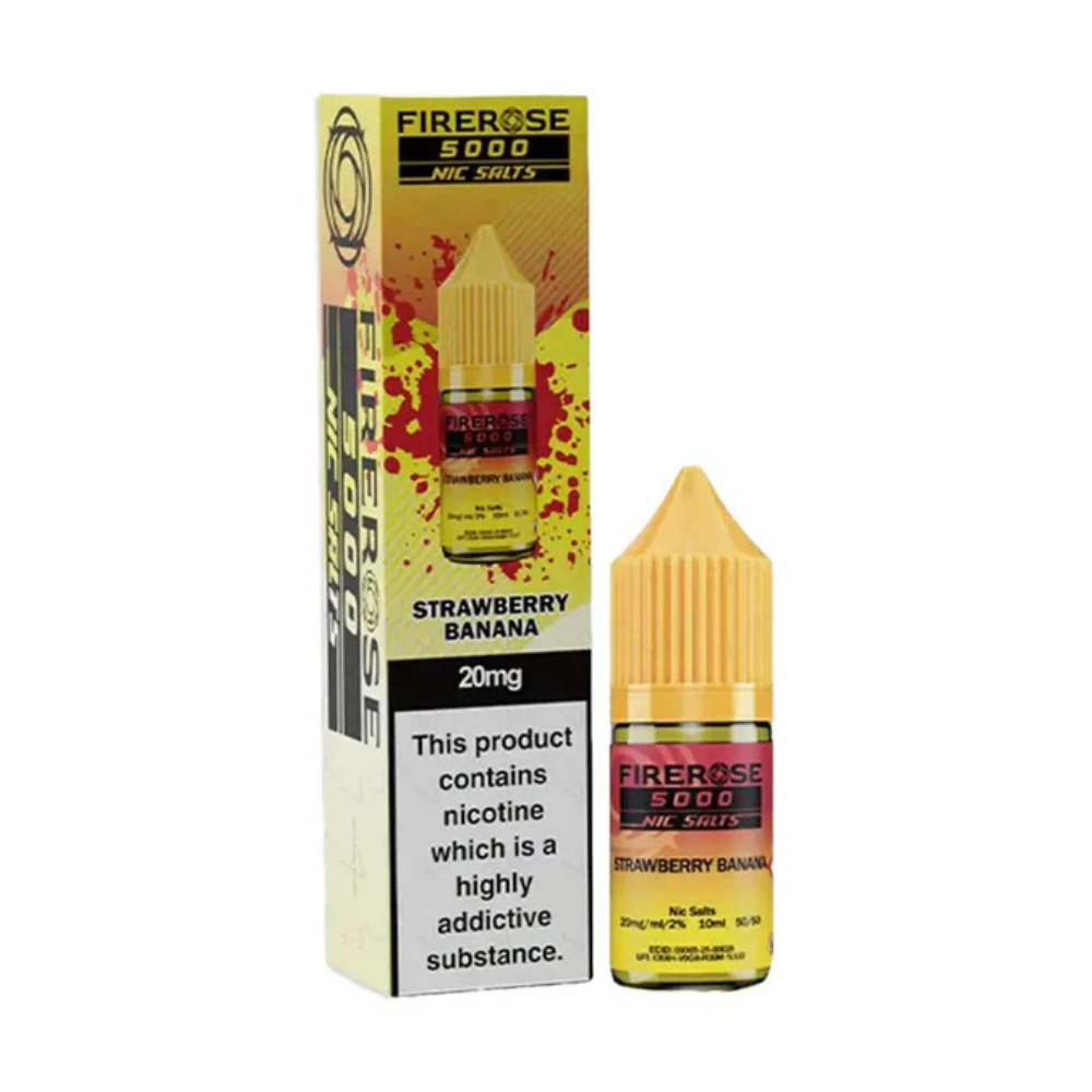 Firerose Nic Salt E-Liquid Strawberry Banana