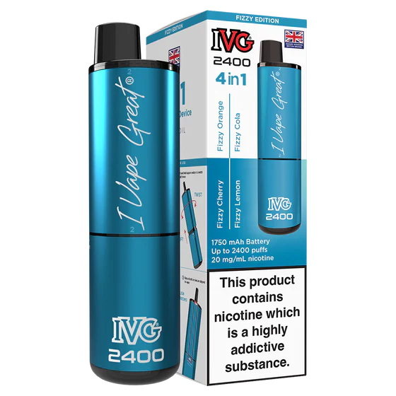 IVG 2400 Rechargeable Vape Fizzy Edition