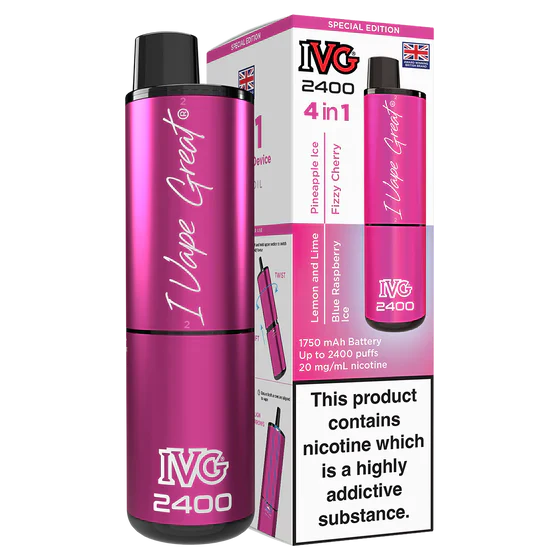 IVG 2400 Rechargeable Vape Special Edition