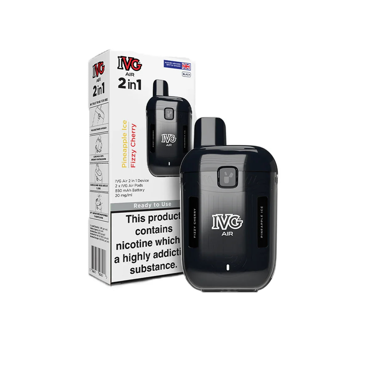 IVG Air 2in1 Prefilled Pod Vape Kit