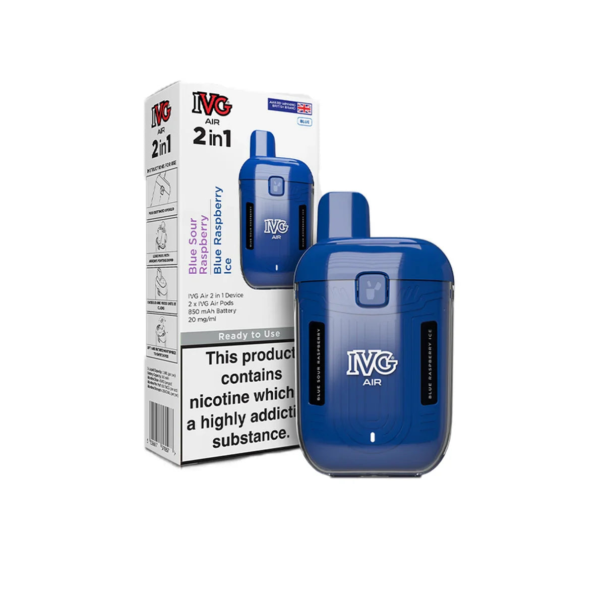 IVG Air 2in1 Prefilled Pod Vape Kit