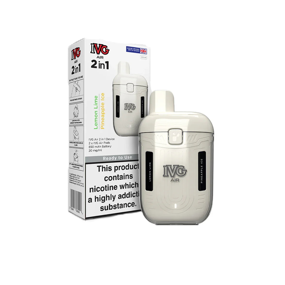 IVG Air 2in1 Prefilled Pod Vape Kit