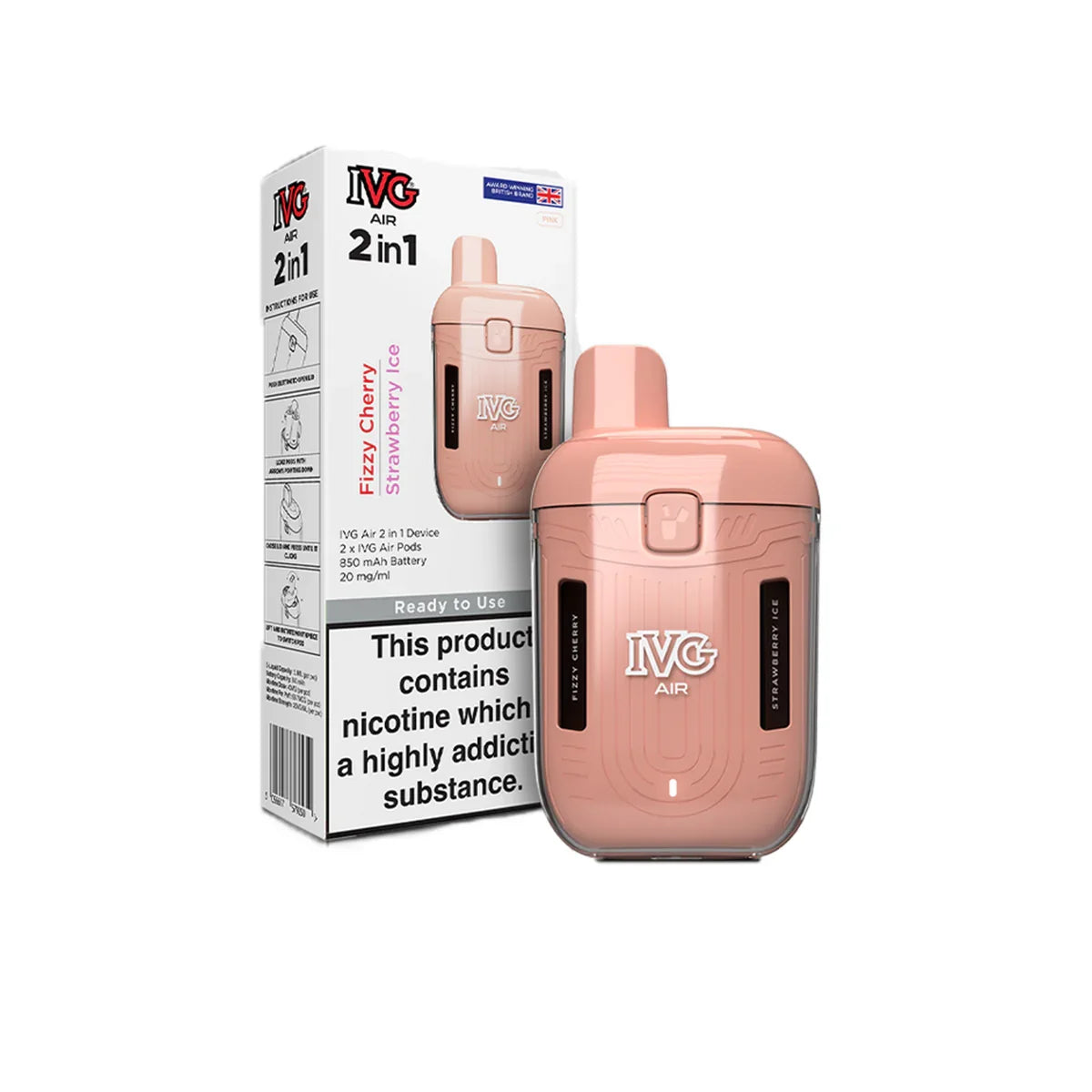 IVG Air 2in1 Prefilled Pod Vape Kit