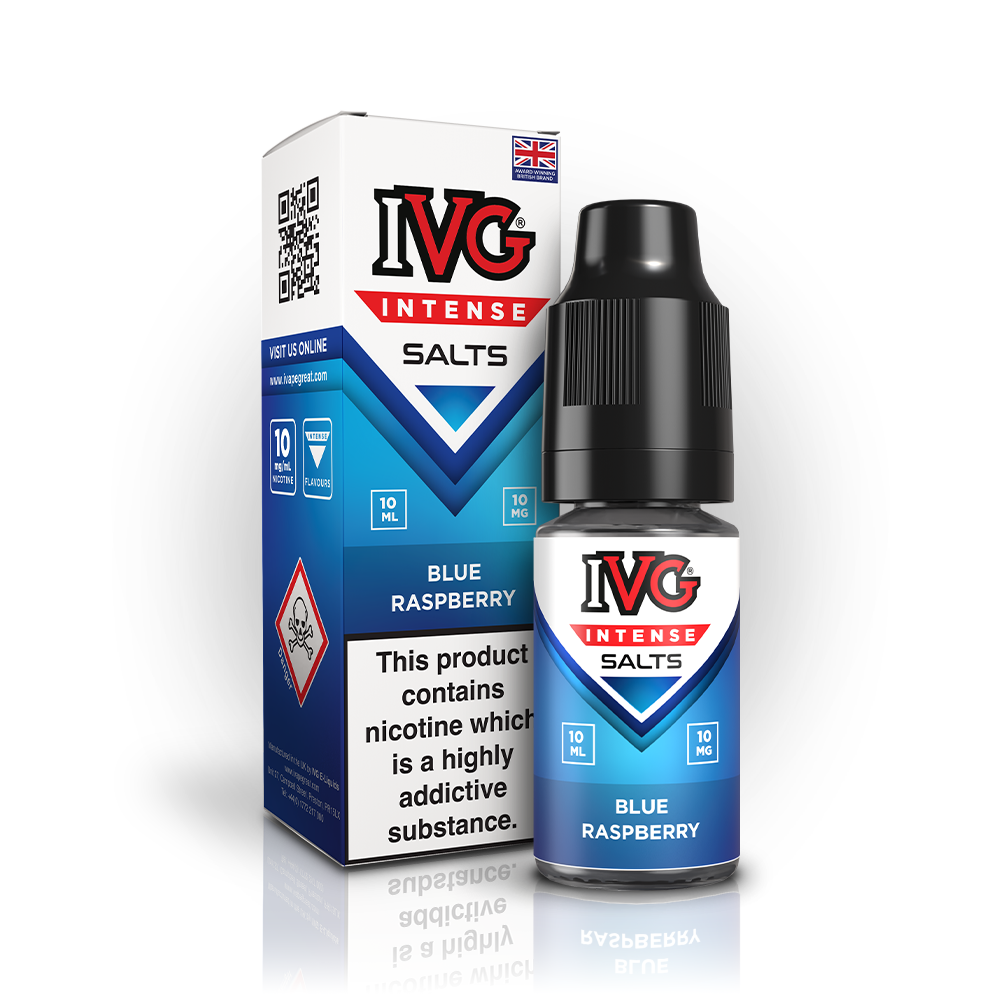 IVG Intense Nic Salt E Liquid Blue Raspberry