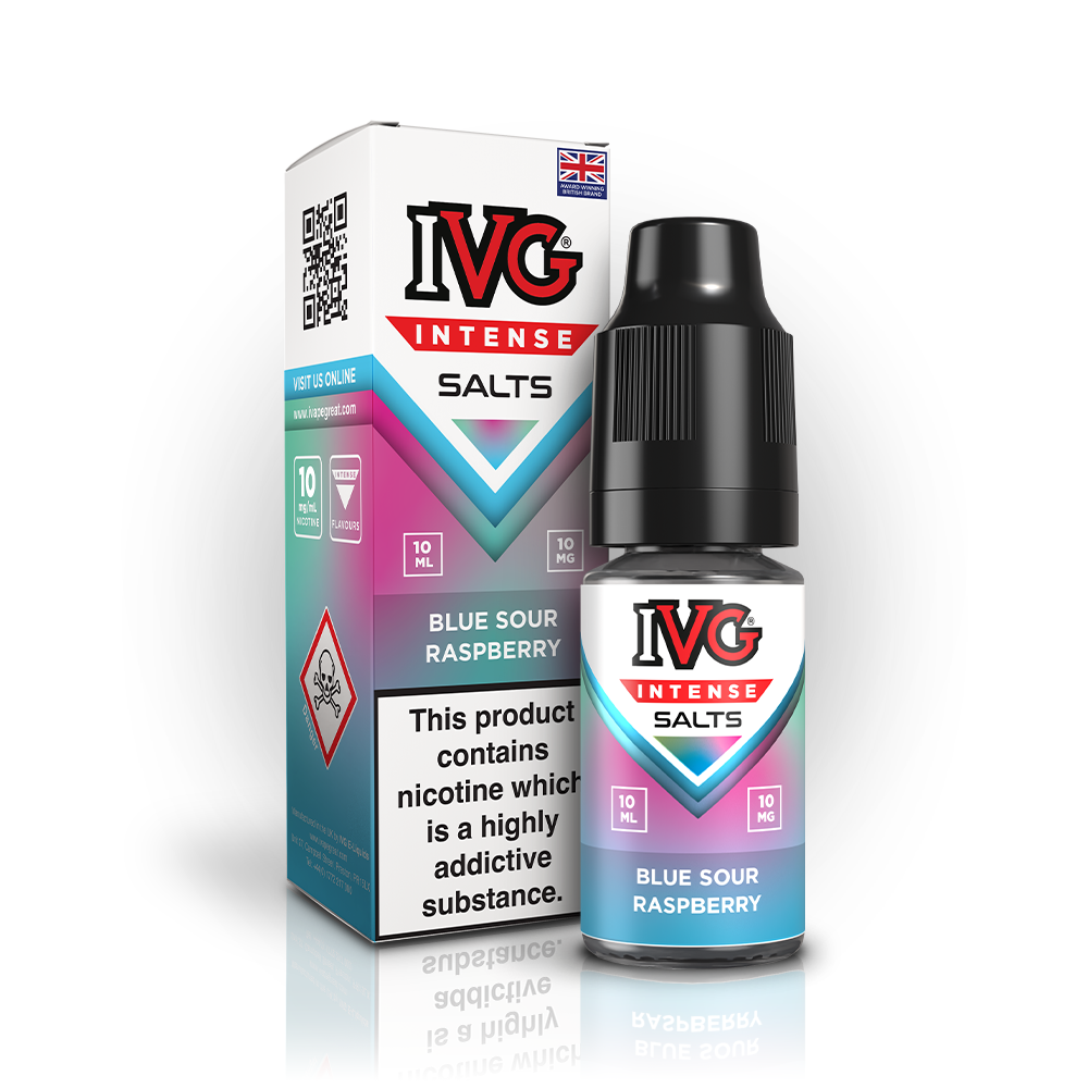 IVG Intense Nic Salt E Liquid Blue Sour Raspberry