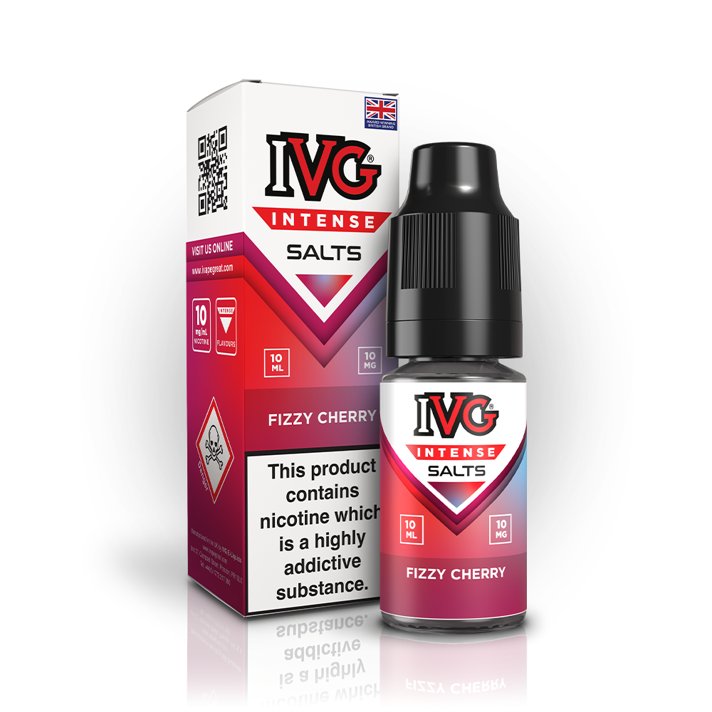 IVG Intense Nic Salt E Liquid Fizzy Cherry