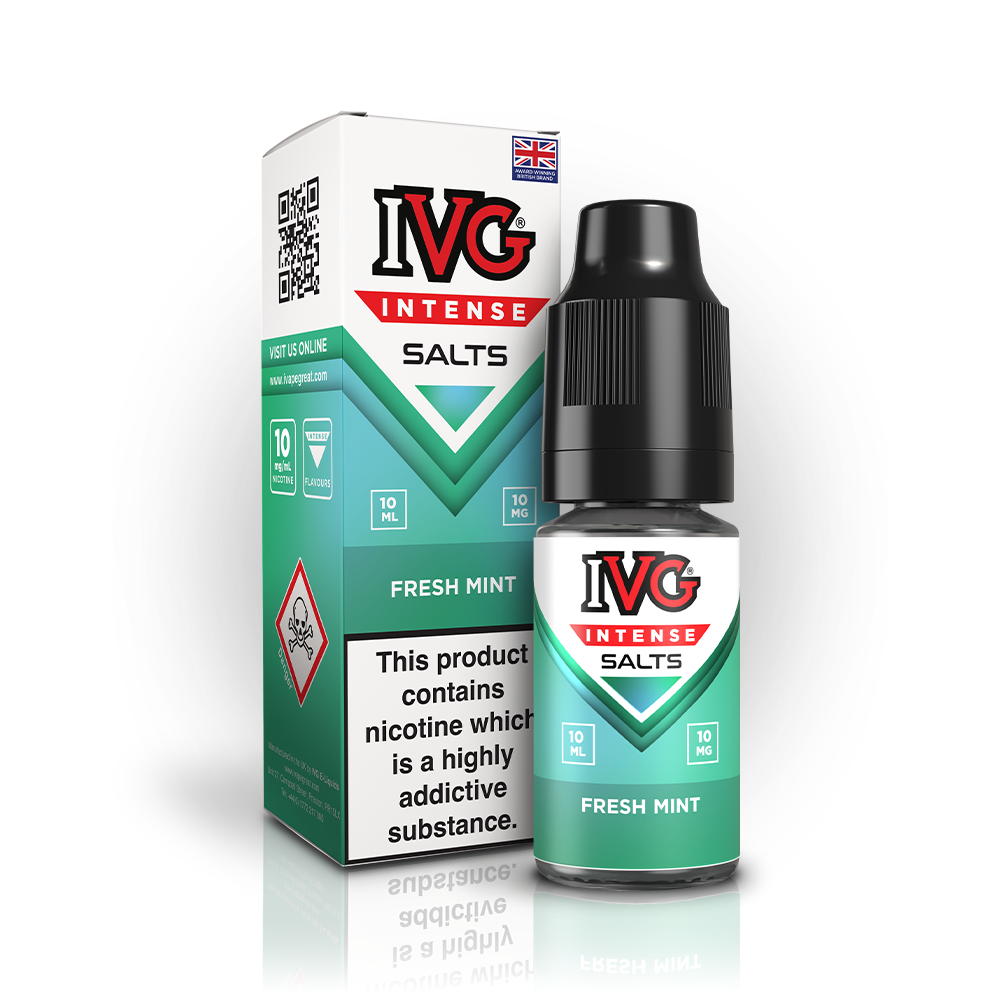 IVG Intense Nic Salt E Liquid Fresh Mint