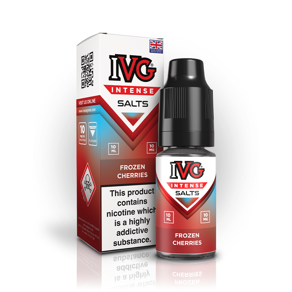 IVG Intense Nic Salt E Liquid Frozen Cherries