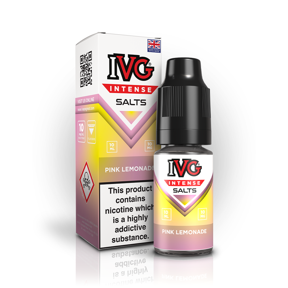 IVG Intense Nic Salt E Liquid Pink Lemonade