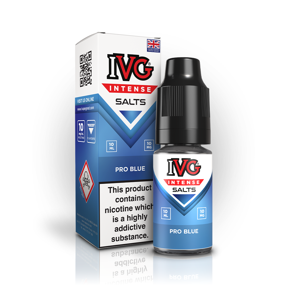 IVG Intense Nic Salt E Liquid Pro Blue