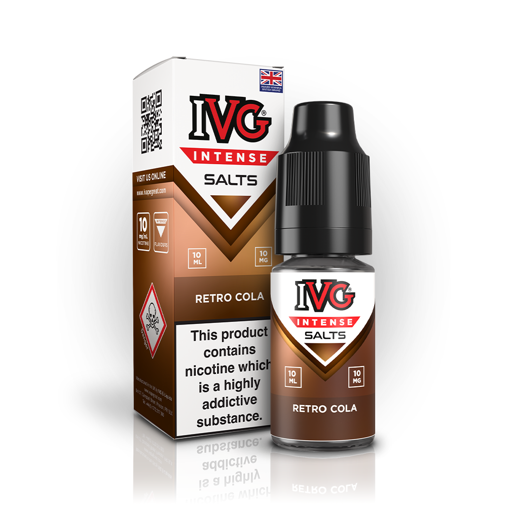 IVG Intense Nic Salt E Liquid Retro Cola