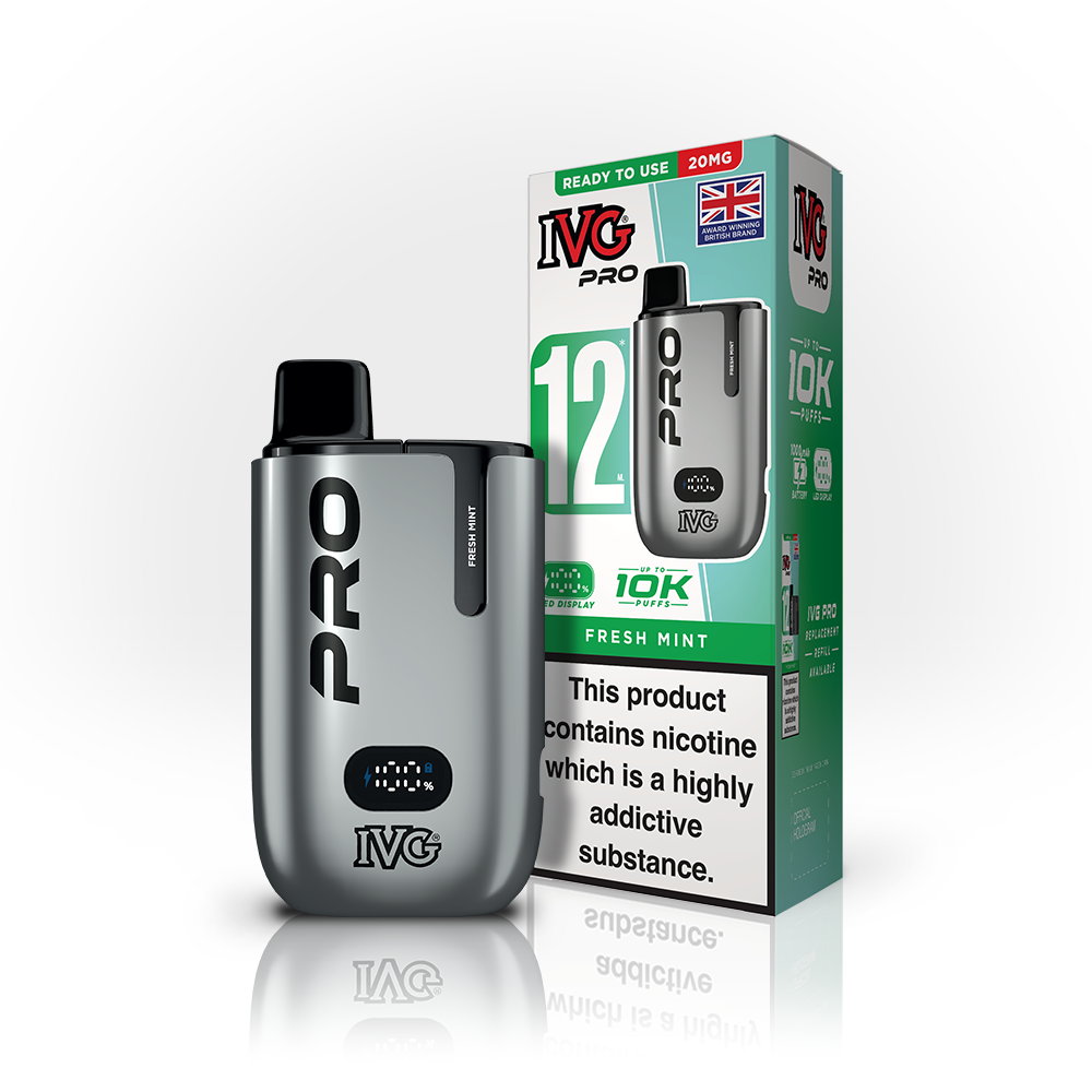 IVG PRO 12 Fresh Mint Starter Kit