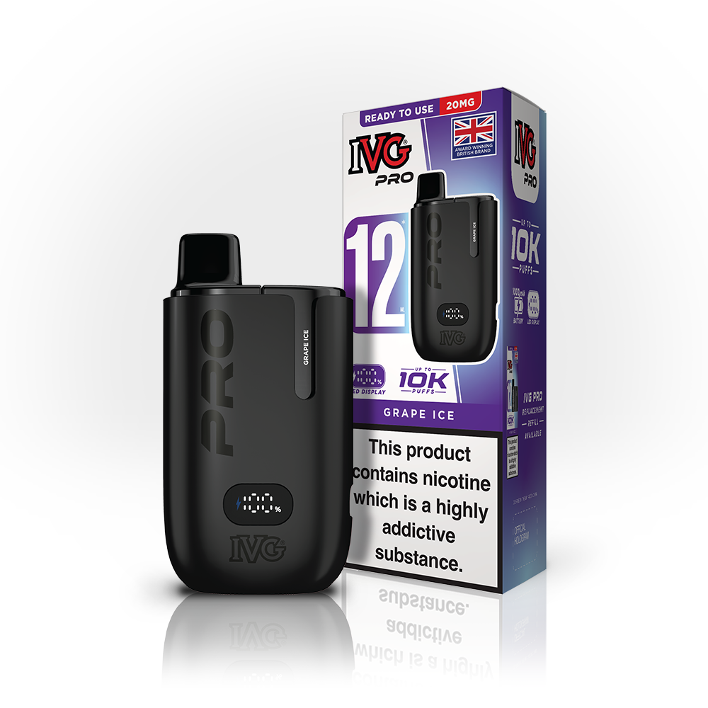 IVG PRO 12 Grape Ice Starter Kit