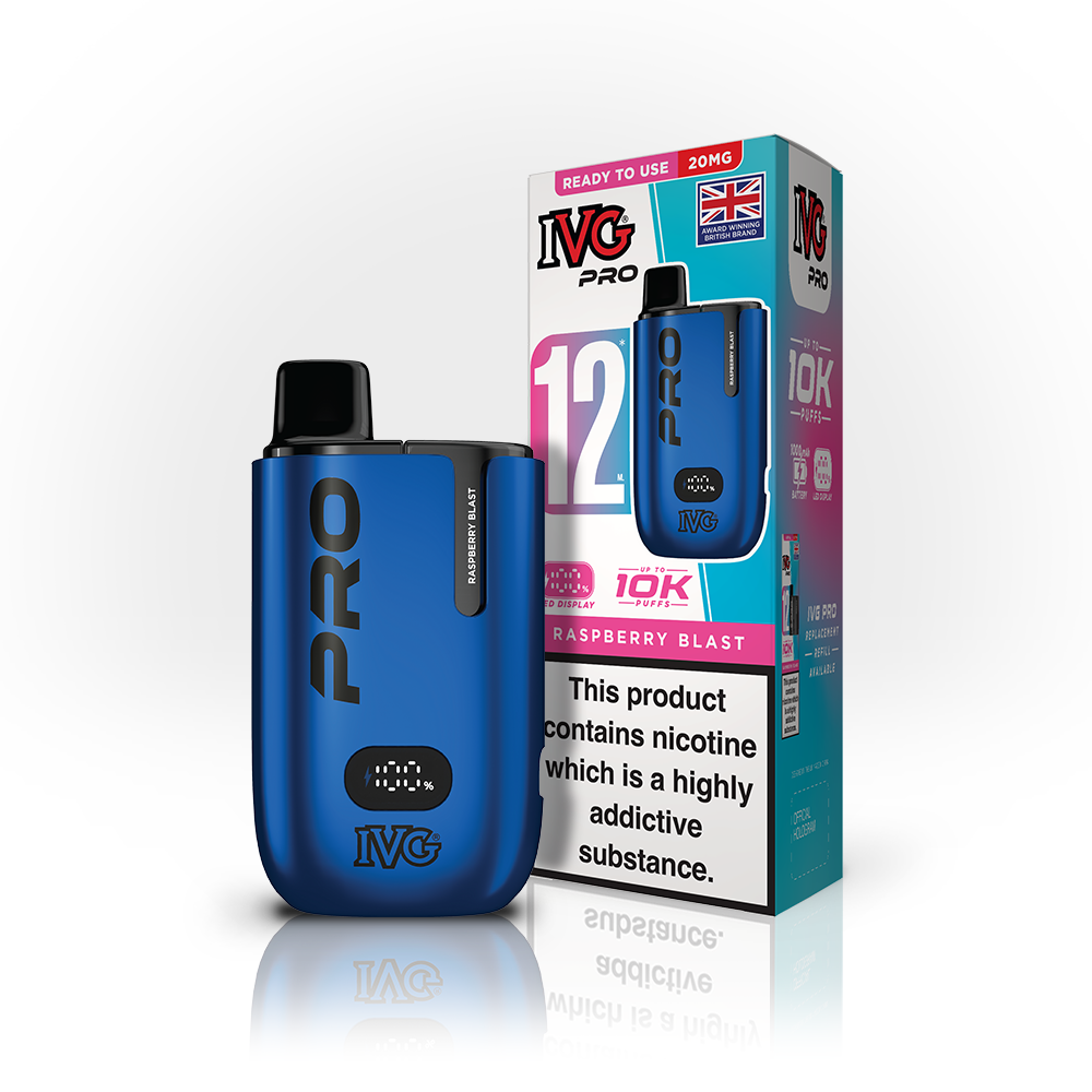 IVG PRO 12 Raspberry Blast Starter Kit