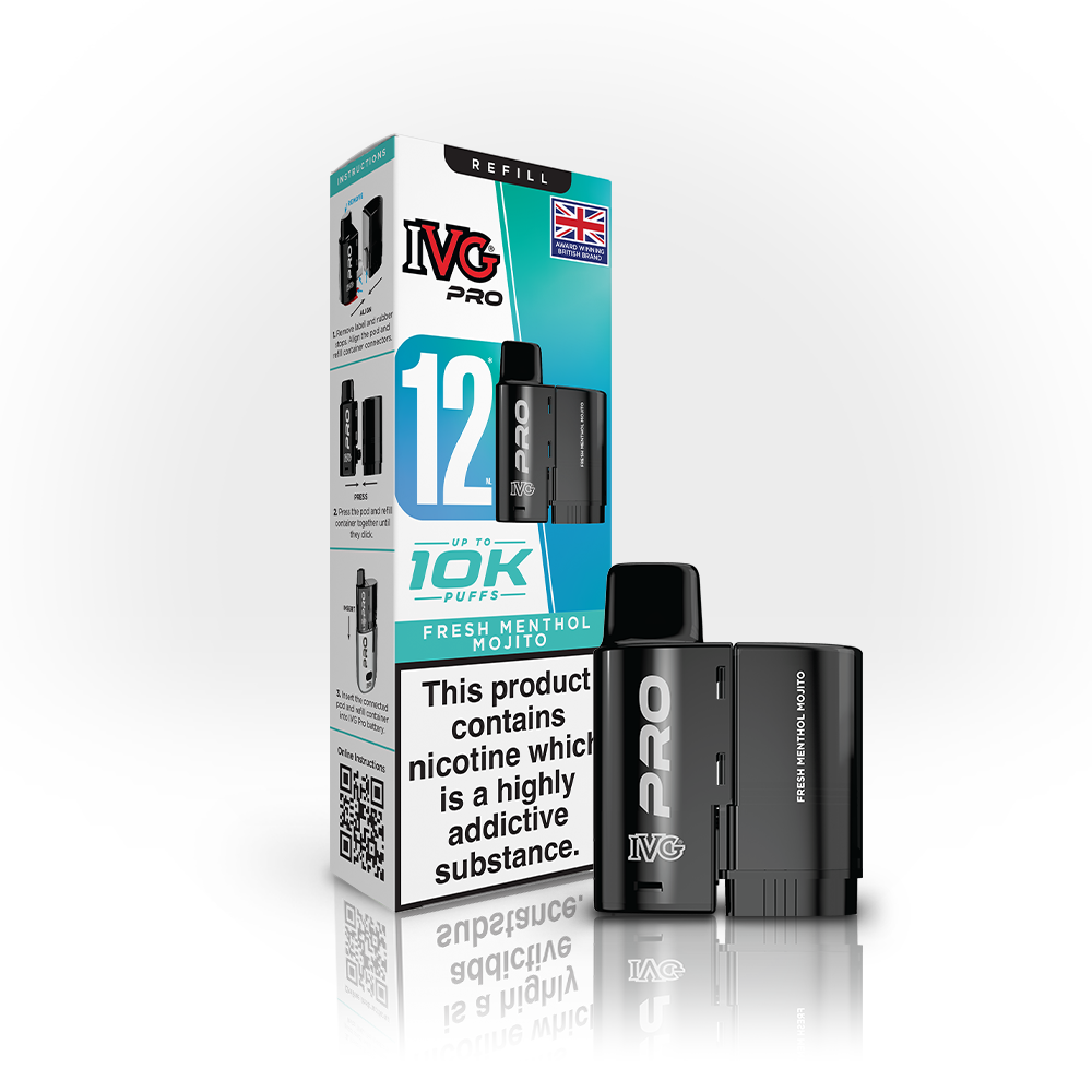 IVG PRO 12 Fresh Menthol Mojito Refill Pod
