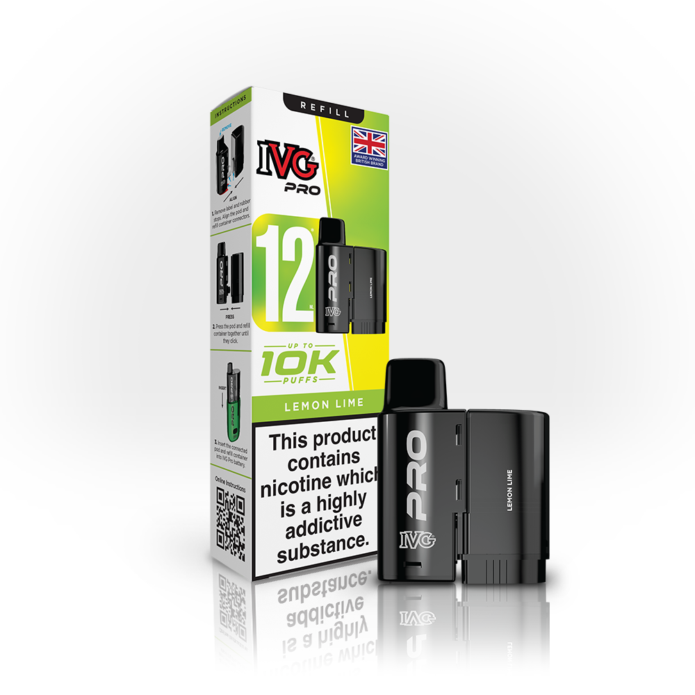 IVG PRO 12 Lemon Lime Refill Pod