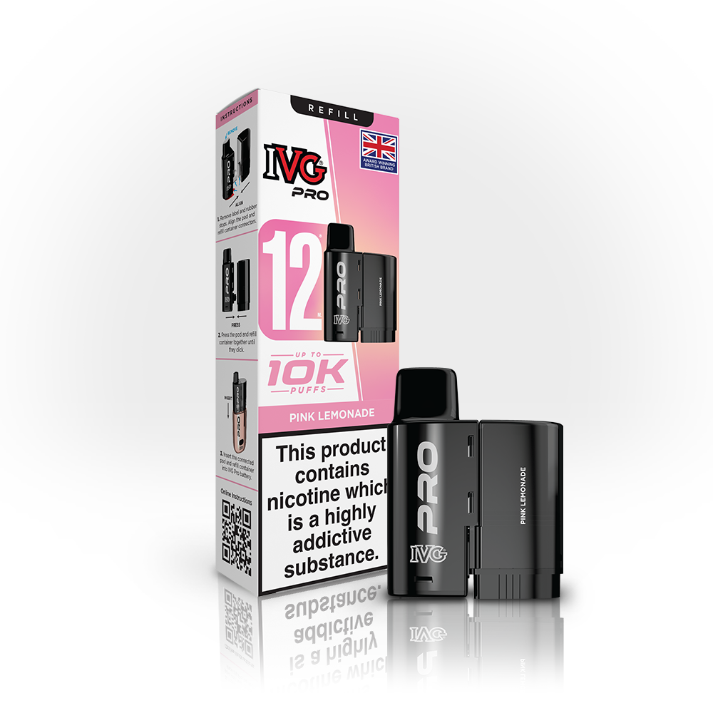 IVG PRO 12 Pink Lemonade Refill Pod