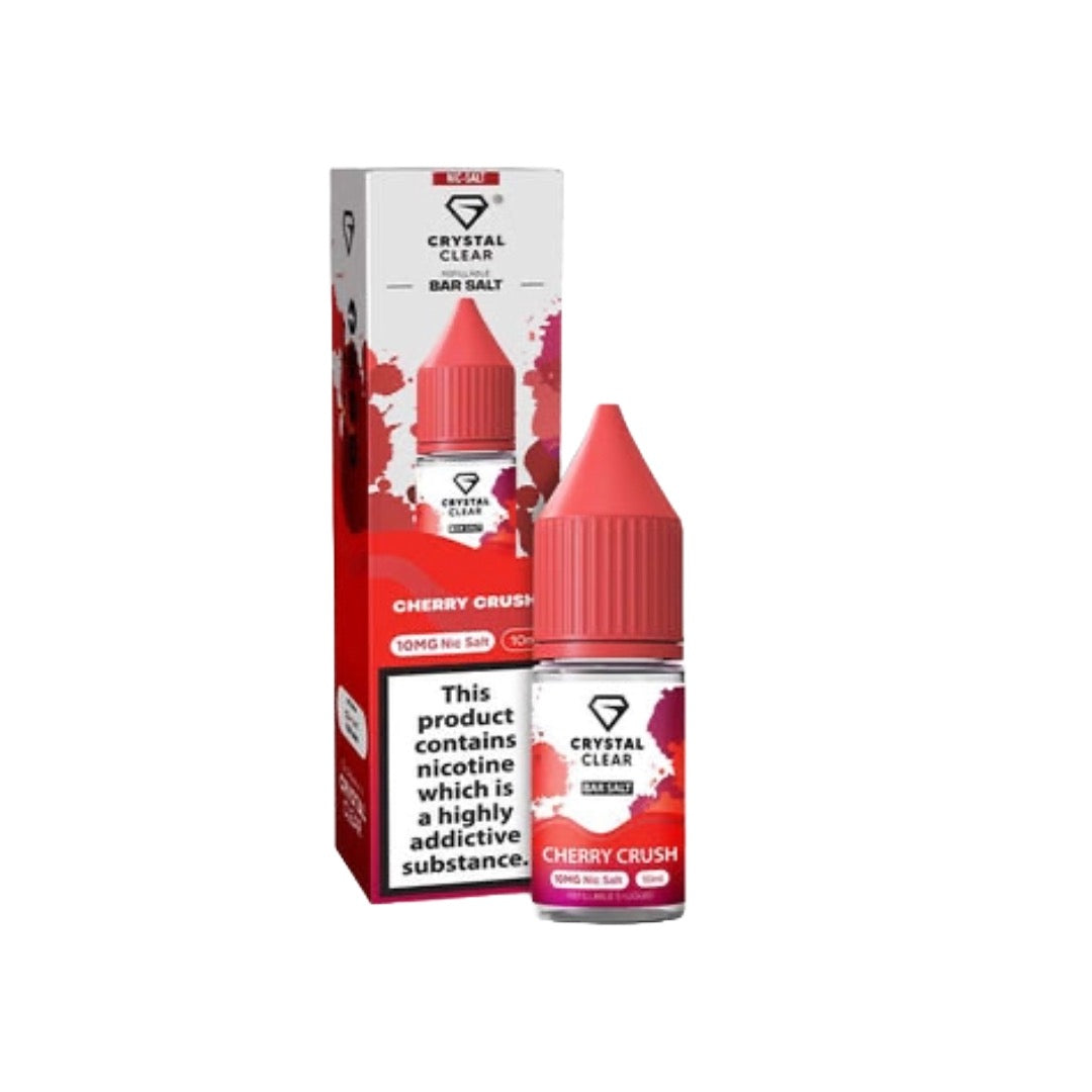 Crystal Clear Bar Salt Cherry Crush E Liquid 10ml