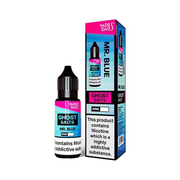 Vapes Bars Ghost Salts Mr Blue E Liquid 10ml