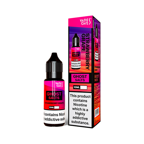 Vapes Bars Ghost Salts Strawberry Grape E Liquid 10ml