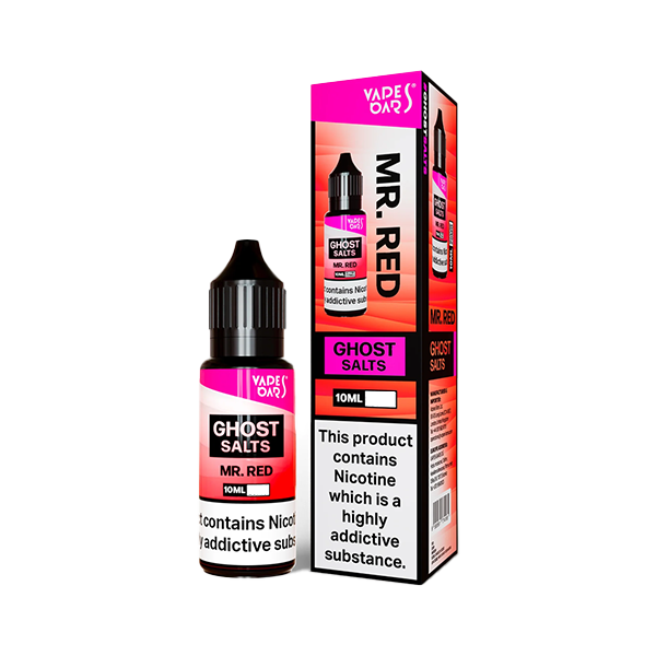 Vapes Bars Ghost Salts Mr Red E Liquid 10ml