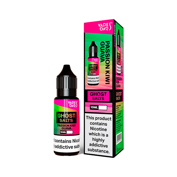 Vapes Bars Ghost Salts Passion Kiwi Guava E Liquid 10ml