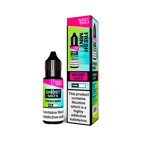 Vapes Bars Ghost Salts Fresh Mint E Liquid 10ml