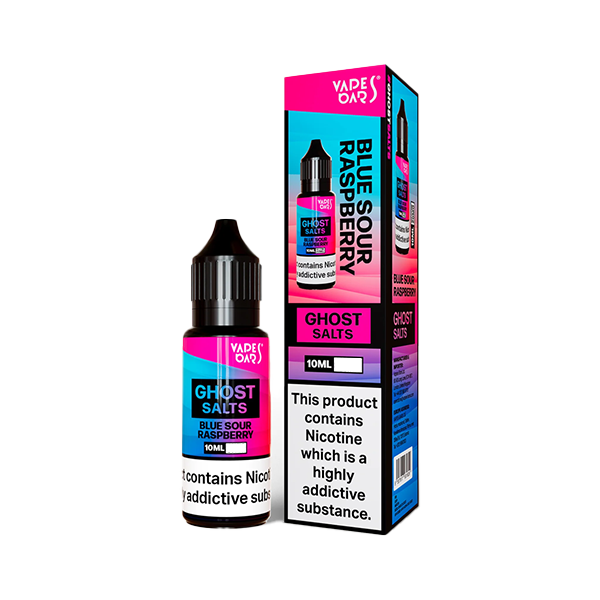 Vapes Bars Ghost Salts Blue Sour Raspberry E Liquid 10ml