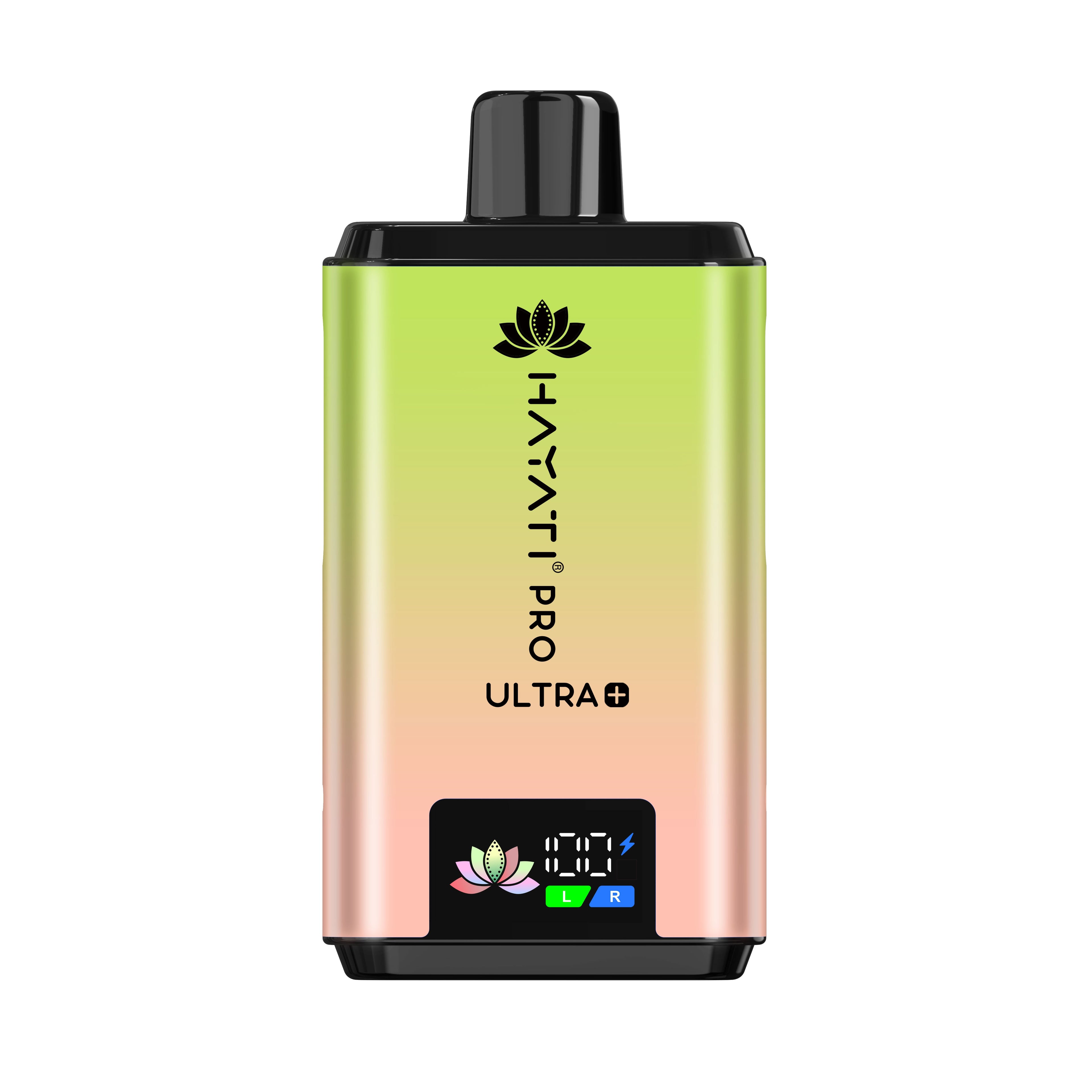 Hayati Pro Ultra Plus 25k Puffs Vape Kit Kiwi Banana and Straw Banana