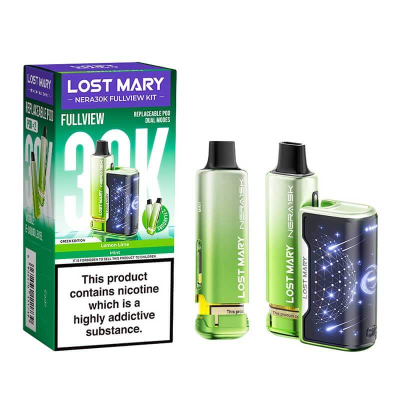 Lost Mary Nera30k Fullview Prefilled Pod Vape Kit
