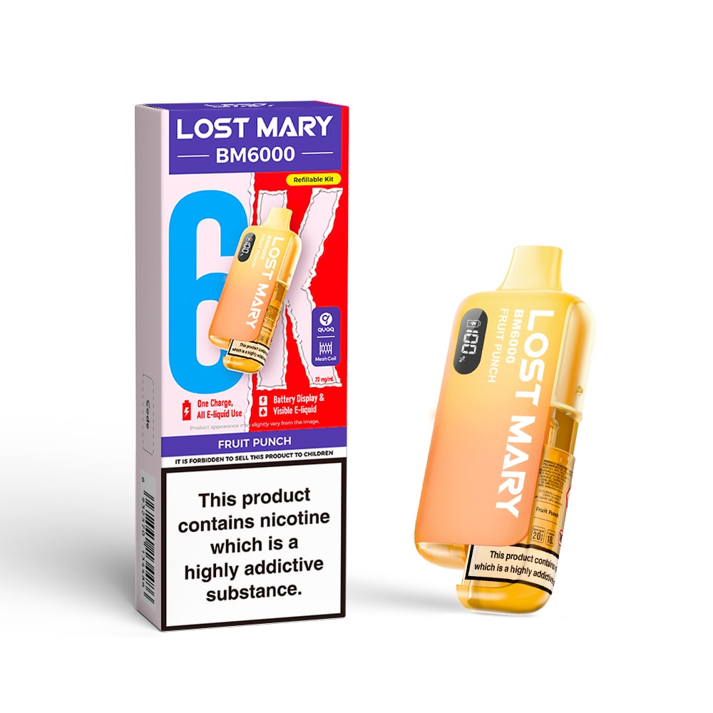 Lost Mary BM6000 Prefilled Pod Vape Kits