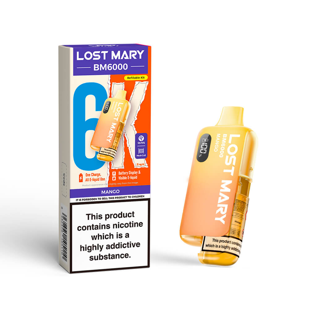 Lost Mary BM6000 Prefilled Pod Vape Kits