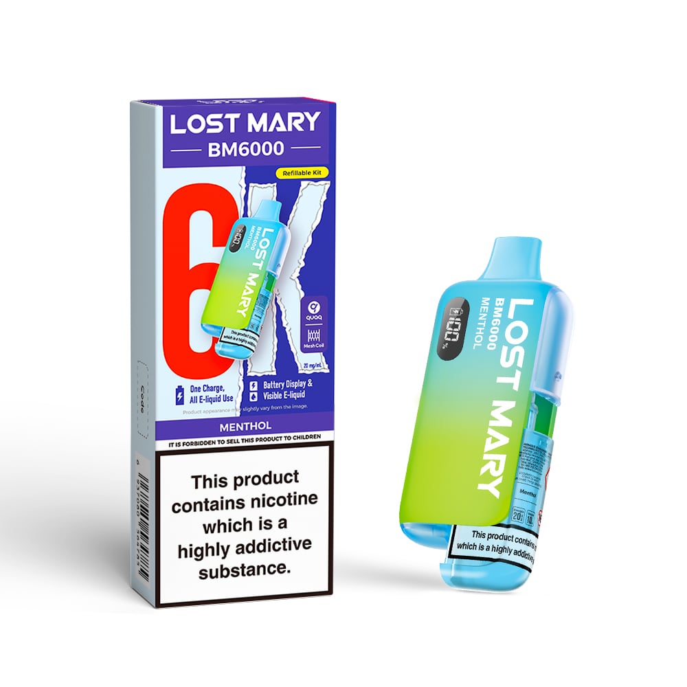 Lost Mary BM6000 Prefilled Pod Vape Kits