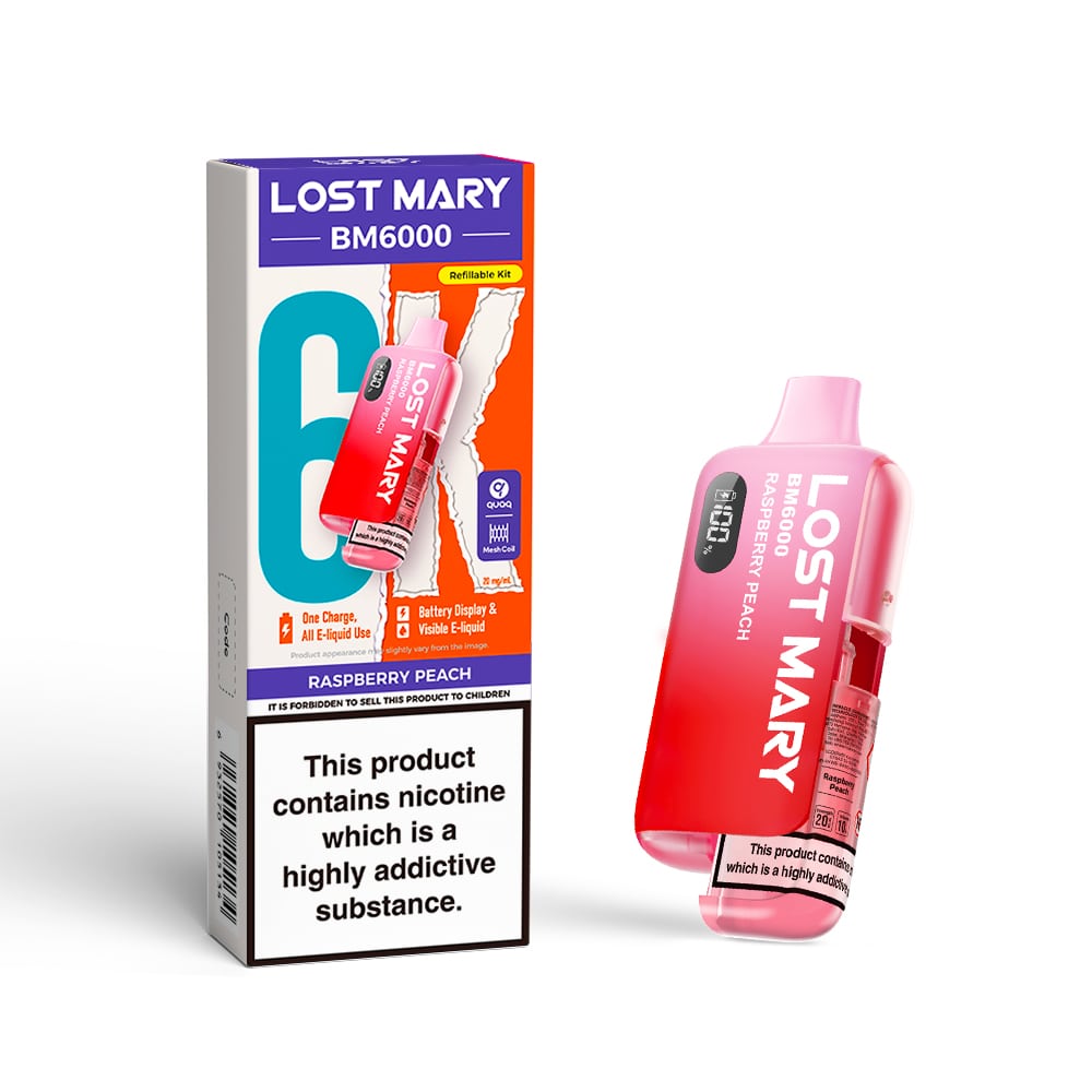 Lost Mary BM6000 Prefilled Pod Vape Kits