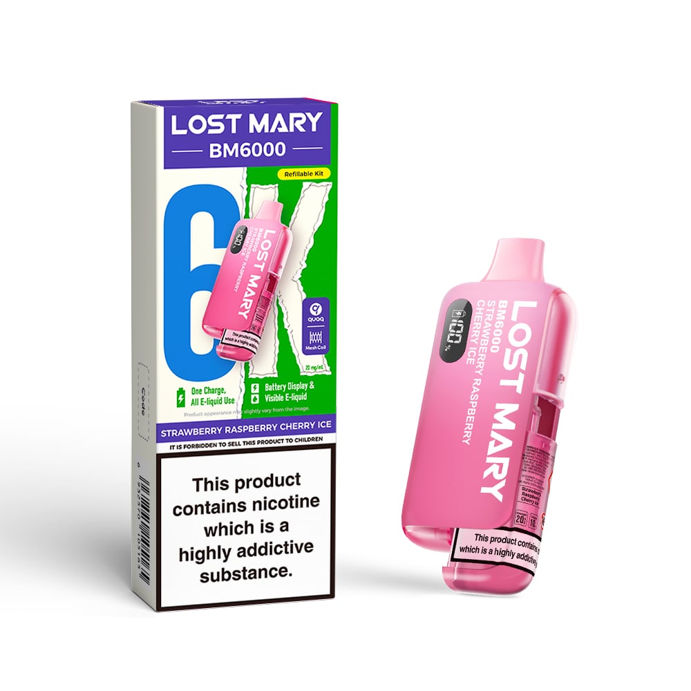 Lost Mary BM6000 Prefilled Pod Vape Kits