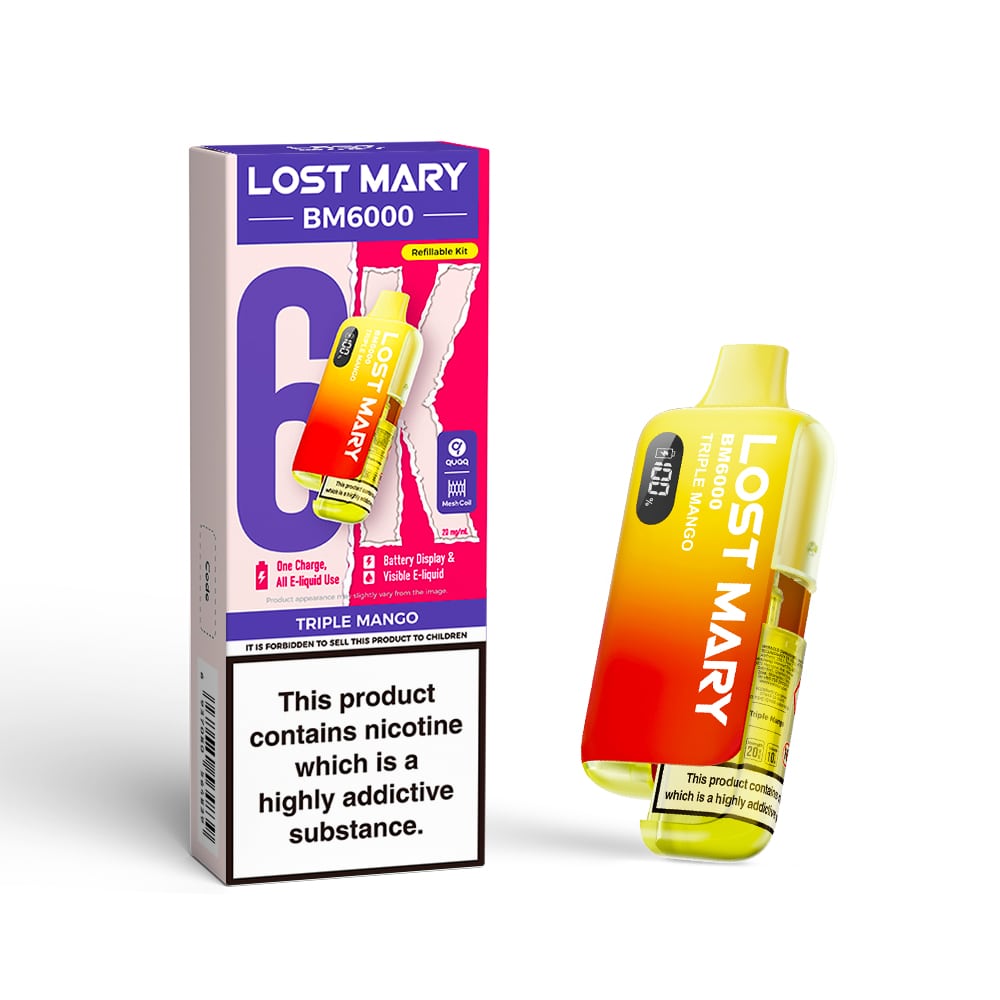Lost Mary BM6000 Prefilled Pod Vape Kits
