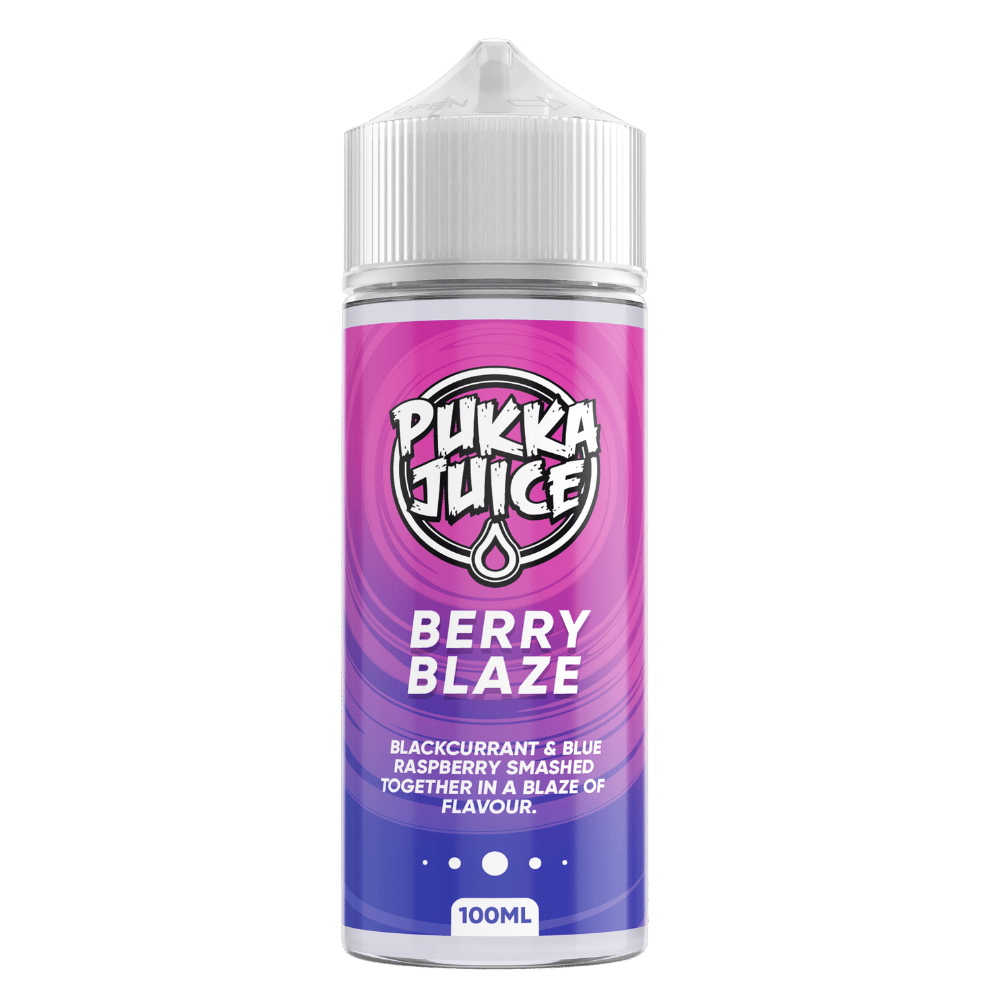 Pukka Juice 100ml E-liquid Shortfill Berry Blaze