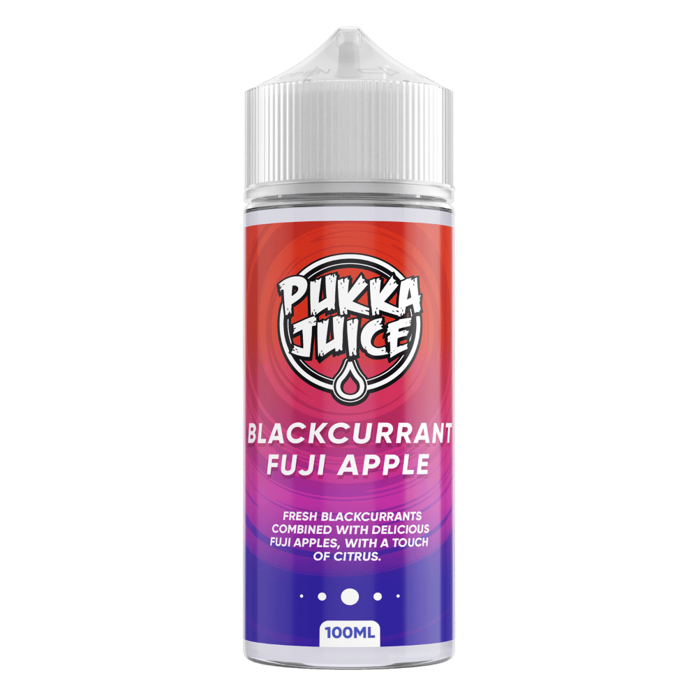 Pukka Juice 100ml E-liquid Shortfill Blackcurrant Fuji Apple