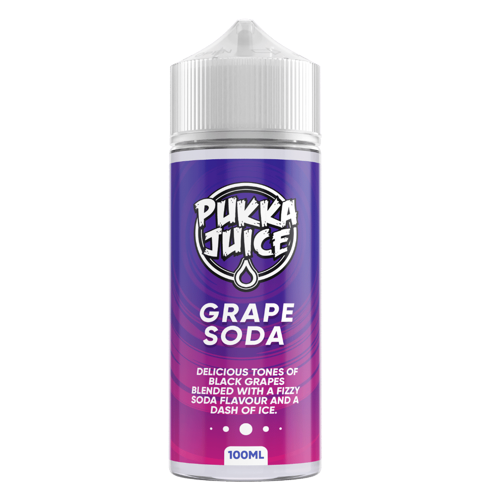 Pukka Juice 100ml E-liquid Shortfill Grape Soda