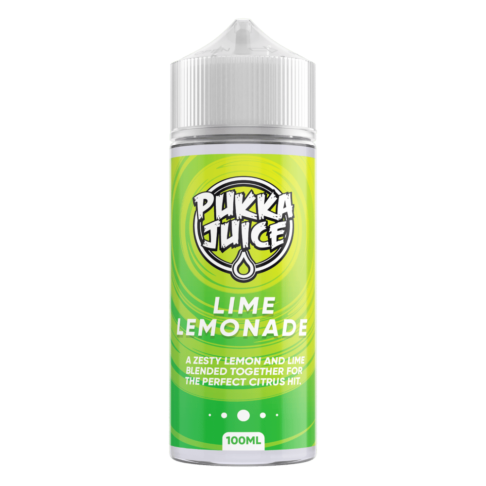 Pukka Juice 100ml E-liquid Shortfill Lime Lemonade