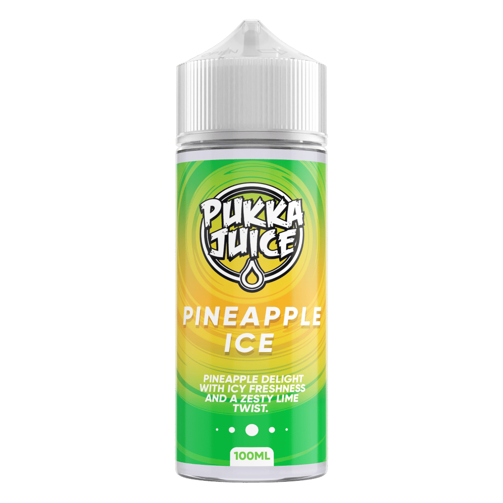 Pukka Juice 100ml E-liquid Shortfill Pineapple Ice