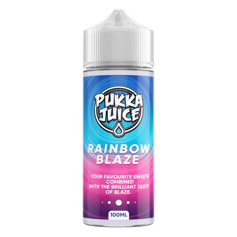 Pukka Juice 100ml E-liquid Shortfill Rainbow Blaze