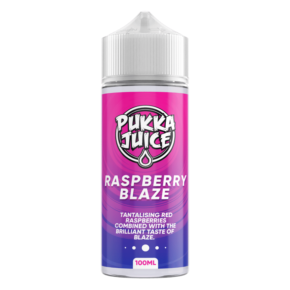 Pukka Juice 100ml E-liquid Shortfill Raspberry Blaze